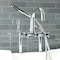 Aqua Vintage Deck-Mount Clawfoot Tub Faucet, Polished Chrome, Deck Mount AE8401DX - alternate 5